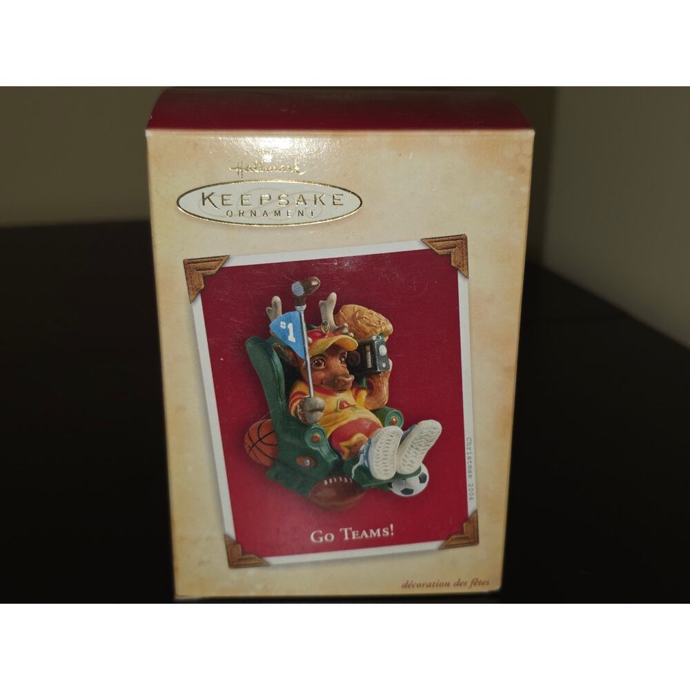 Hallmark Keepsake Ornament - Go Teams! - Tracy Larsen Artist